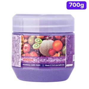 Carebeau Spa Salt Scrub Body Mixed Fruit Lightening Vitamin E White Skin 700g - Picture 1 of 6