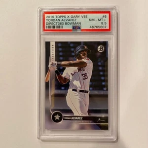 Yordan Alvarez Topps Gary Vee Bowman Direct 360 #6 PSA 8.5 NM-MT+ Houston Astros - Picture 1 of 3
