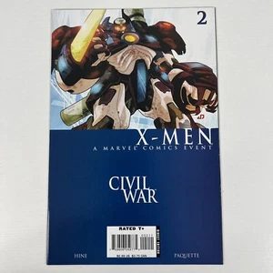 Civil War: X-Men #2 En estado bastante bueno/casi nuevo 2006 Marvel Comics Hine Paquette Tie-In - Imagen 1 de 15