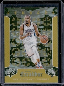 Kevin Durant 2015-16 Excalibur Crusade Camo Gold #18 - Oklahoma City Thunder - Picture 1 of 2
