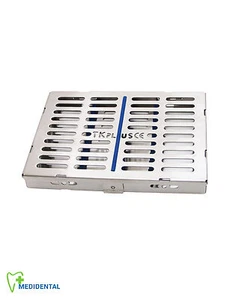 Zahnchirurgie Sterilisationskassette für 10 Werkzeug schmaler Stil Autoklav Tablett Box - Bild 1 von 3