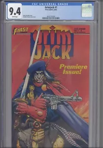 Grimjack #1 CGC 9.4 1984 primo fumetto prima edizione John Ostrander Story - Foto 1 di 6