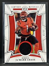 JA'MARR CHASE 2022 NATIONAL TREASURES CENTURY PATCH BENGALS /99