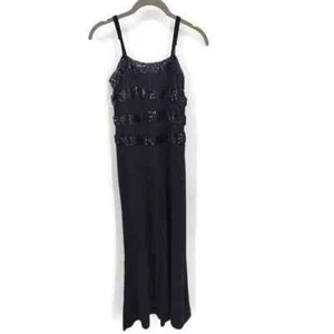 NWT Sara Sara Girls black sequin detail jumpsuit in size 14 - Picture 1 of 4