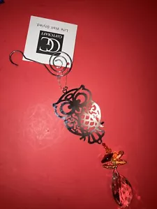 Suncatcher Prism Owl Pendant Ornament Car Hanger NEW with Ornament Hanger - Picture 1 of 4