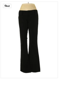 JUICY COUTURE WOMENS BLACK ROCKET BOOT JEANS - Picture 1 of 6