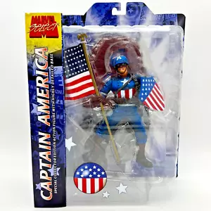 Diamond Select Marvel Comics ULTIMATE CAPTAIN AMERICA Action Figure * NEW - Picture 1 of 7