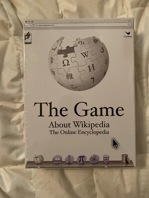 The Game About Wikipedia: The Online Encyclopedia 2-4 Players - New Sealed Game - Image 1 of 2