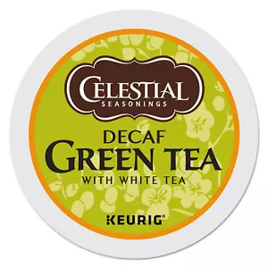 Celestial Seasonings Decaffeinated Green Tea K-Cups, 24/Box - Picture 1 of 1