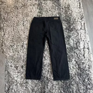 Dolce & Gabbana Washed Black Straight Jeans DG Men’s Size 52x32 Fits 34x27 WORN - Picture 1 of 12