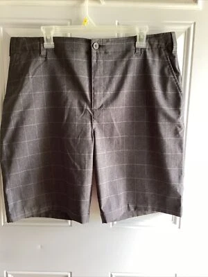 Pantalones cortos a cuadros azules bcg para hombre talla 40W Foto 1 de 4