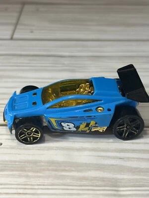 Hot Wheels Mattel Spectyte C37 Thailand Acceleracers Die Cast Car Blue #8 - Image 1 of 3