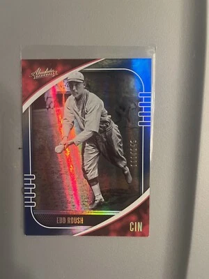 2021 Absolute Football Edd Roush Blue 111/149 NO-70 Mint - Image 1 of 2