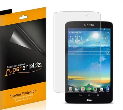 3X SuperShieldz Clear Screen Protector Shield for LG G Pad 8.3 LTE (Verizon) - Image 1 of 2