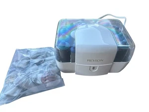 Revlon Ultrasetter Juego de rizador de pelo caliente con calefacción de gran tamaño RV-255 y clips - Imagen 1 de 2