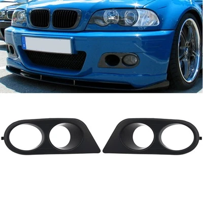 Upgrade Your For E46 M3's Front Bumper with Fog Light Cover Surrounds - Image 1 of 4