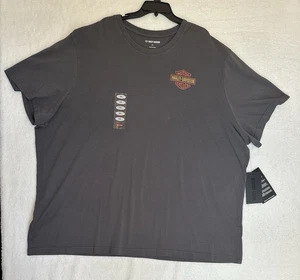 Camiseta Harley Davidson Gris Eagle 5XL Ropa de Motor Genuina Nueva con Etiquetas (8056) - Imagen 1 de 6