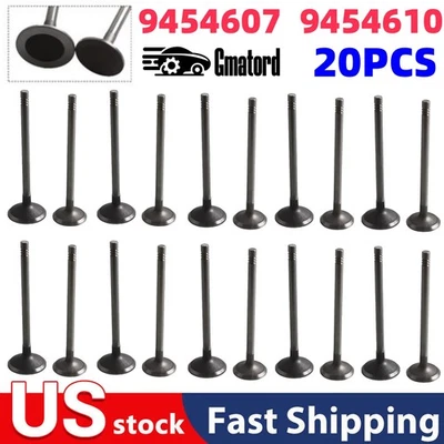 Intake & Exhaust Valves for Volvo C30 S60 S70 V40 V70 XC60 XC70 XC90 T5 T6 2.5L Foto 1 de 4