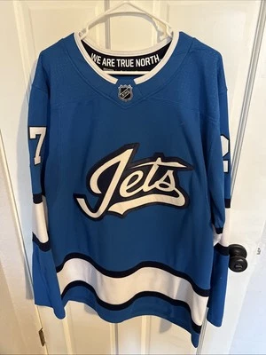 Camiseta deportiva alternativa Adidas Nikolaj Ehlers Winnipeg Jets - azul real - auténtica Foto 1 de 4
