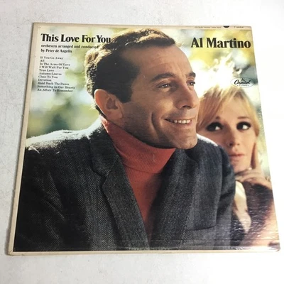 Al Martino This Love For You LP VG+ Plays Well 1967 Capitol Records  T 2654  - Image 1 of 4