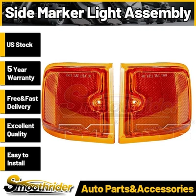 Conjunto de luces marcadoras laterales delanteras TYC 2 piezas para Chevrolet Express 1500 1996-2002 Foto 1 de 4