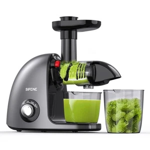 Slow Masticating Entsafter Maschine, Kaltpresse Entsafter für Obst Gemüse, hohe... - Bild 1 von 7