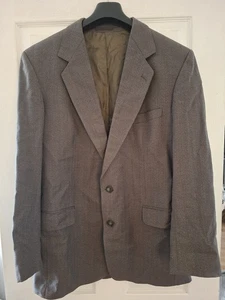 Magee Delta Pure New Wool Grey Blazer Jacket 42" Made In UK - Picture 1 of 7