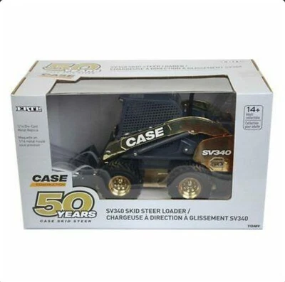 Minicargadora edición limitada 50 años 1:16 CASE SV340 GOLD de ERTL, extremadamente rara Foto 1 de 4