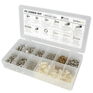 StarTech.com Deluxe Assortment PC Screw Kit - Screw Nuts and Standoffs - Screw k - Afbeelding 1 van 2