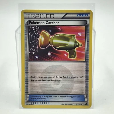 Pokemon Catcher (Gold) 111/108 - Pokemon Dark Explorers NM/LP - Image 1 of 4