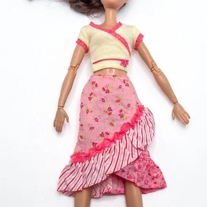 Moda Avenue C4024 Diva Drive Barbie Muñeca Ropa Top Camisa Falda Lote (Leer) - Imagen 1 de 7