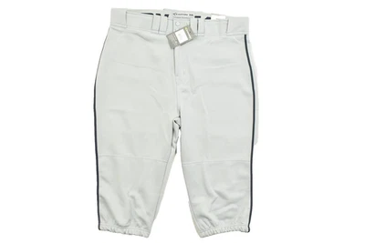 Calça de beisebol Easton Pro+ calcinha canelada cinza marinho tamanho adulto XXL 40-41 NOVAS ETIQUETAS - Imagem 1 de 4