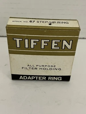 Tiffen Optical Co. 55M-7 Camera Adapter Ring, Made in U.S.A. All Purpose Step-Up - Image 1 of 4