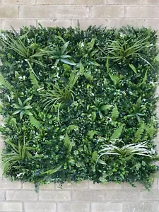Artificial Green Wall dense Foliage Panels for Living Walls - 100 X 100cm (LS03) - Picture 1 of 7