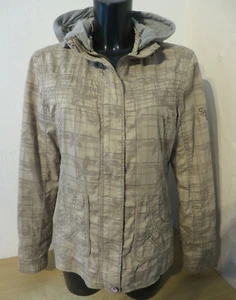 C&A ° coole Jacke mit Kapuze Gr. 176 beige Mädchen Kleidung Denim-Jacke Parka - Bild 1 von 4