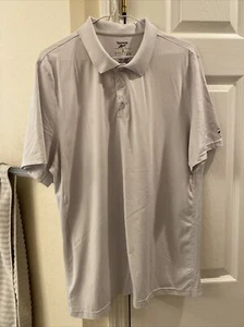 Reebok Polo Golf hellgrau Herren Gr. L Workout Ready Solid Shirt - Bild 1 von 7