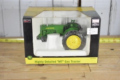 ВИНТАЖНЫЙ SPEC ЛИТОЙ JOHN DEERE ОЧЕНЬ ПОДРОБНЫЙ MT ГАЗОВЫЙ ТРАКТОР ТРЕХКОЛЕСНЫЙ ВЕЛОСИПЕД ПЕРЕДНИЙ 1/16 - Изображение 1 из 4