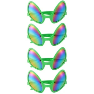 Green Sunglasses Party Sunglasses Halloween Glasses Christmas Party Glasses - Picture 1 of 12