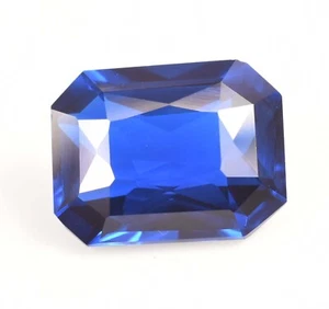 AAA Natural Flawless Ceylon Blue Sapphire Unheated Loose Gemstone 12.45 Ct - Picture 1 of 6