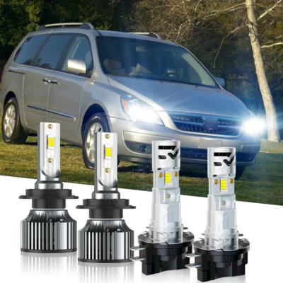 Combo H7 H11B faros LED bombillas de haz alto y bajo para Hyundai Entourage 2007-2010 Foto 1 de 4