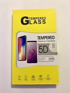 5D Tempered Glass NEW - Picture 1 of 2