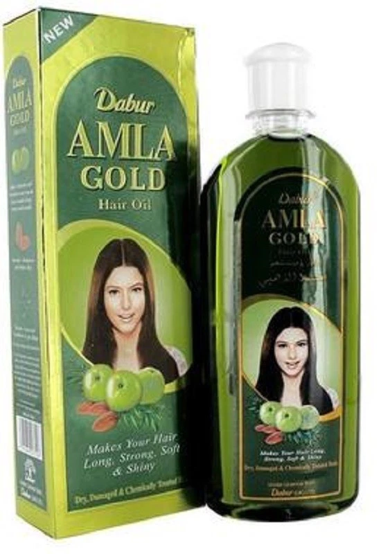 Amla Oro Aceite para Cabello Dabur Largas Suave & Cabello Fuerte 200 Ml - Imagen 1 de 1