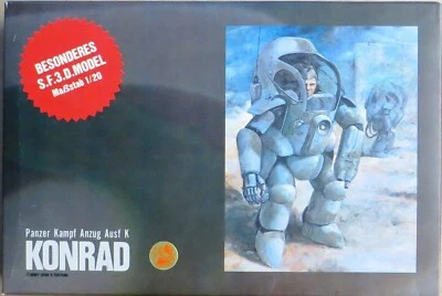 Nitto Konrad PKA Ausf K SF3D Original 1/20 Scale Kit Maschinen Krieger Ma.K - Image 1 of 2
