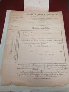 EDMOND DU SOMMERARD Autographe Signé 1880 PEINTRE CONSERVATEUR MUSEE CLUNY - Bild 1 von 4