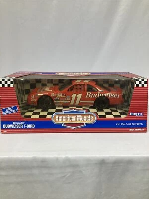 ERTL American Muscle No11 Budweiser T Bird Bill Elliott. Масштаб 1:18 литой новый в коробке - Изображение 1 из 4