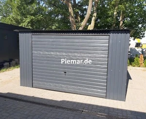 Blechgarage 4x5x2,14m Fertiggarage Schuppe Lager | inkl. Lieferung | 28826! - Bild 1 von 4