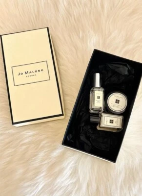 Novo na caixa Jo Malone fragrância mini conjunto creme 15ml + colônia 9ml + gel de lavagem corporal 15ml - Imagem 1 de 4