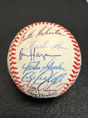 1988 MINNESOTA TWINS AUTOGRAPHED RAWLINGS BASEBALL JSA FULL LETTER COA - Image 1 of 4