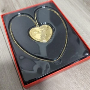 Caja de música medallón musical en forma de corazón UNDERTALE edición coleccionista oro 14K - Imagen 1 de 7
