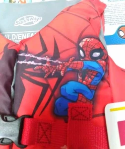 Nuevo Chaleco Salvavidas Marvel Spider-man Spiderman Entrenador de Natación Niño 33-55lbs Niños - Imagen 1 de 12